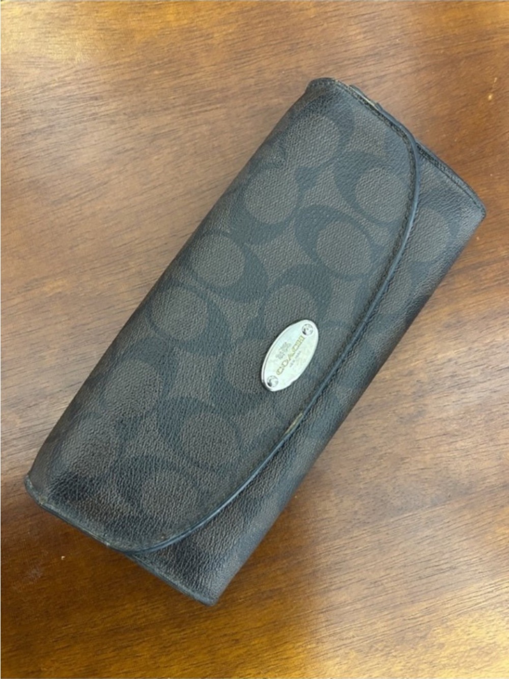 Coach envelope wallet